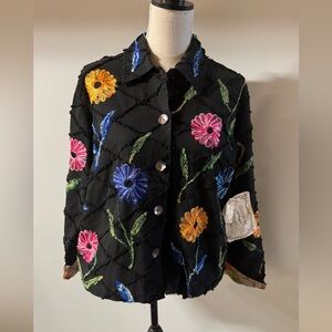 Vintage Core Style Embroidered Jacket